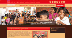 Desktop Screenshot of feedingdreamscambodia.org